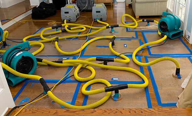Professional Emergency Water Removal technician working in Beverly, OH